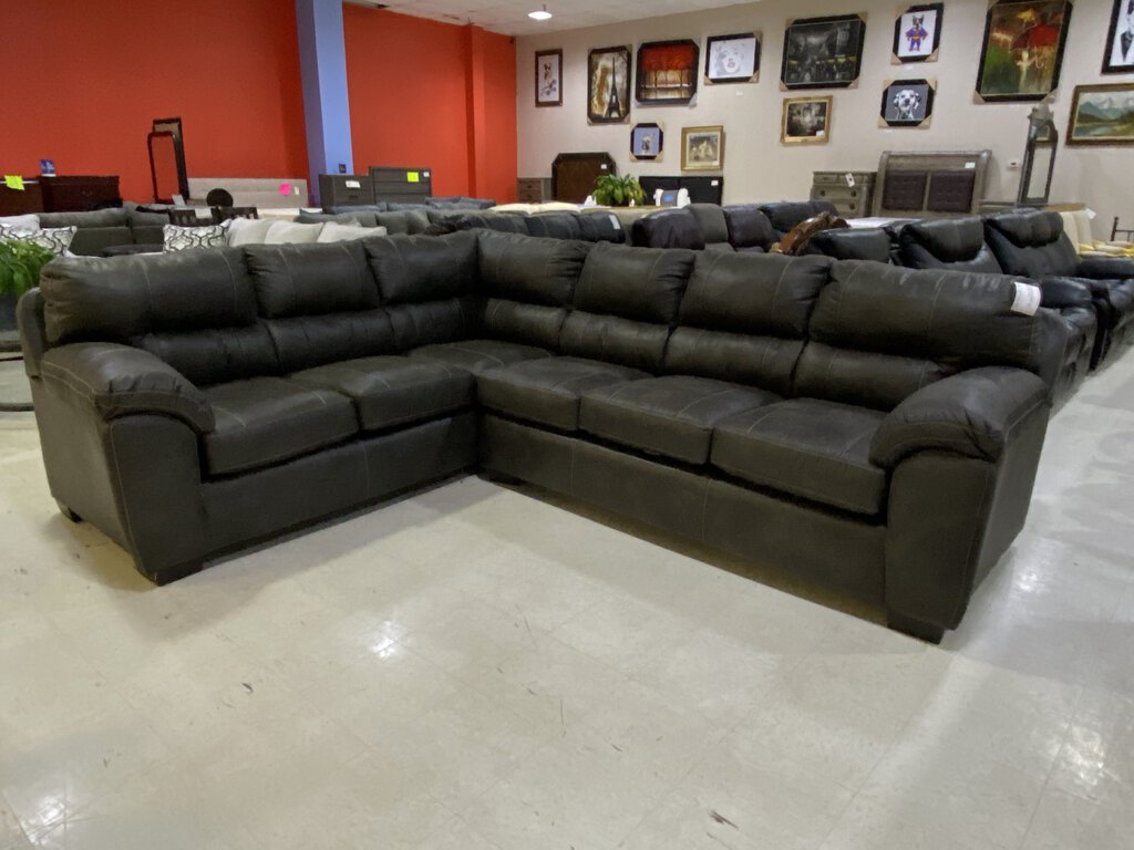 Sequoia Ash NEW 2pc Sectional 92x115x40 (5651/5652-SEQA)