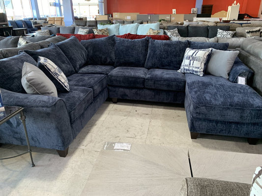 Captivate Lapis NEW 2pc Sectional w/Chaise (7751-52)