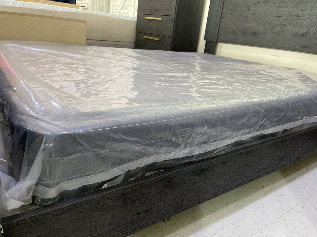 Zebra Charcoal NEW 9" Queen Box/Foundation (SBBOXCHARC)