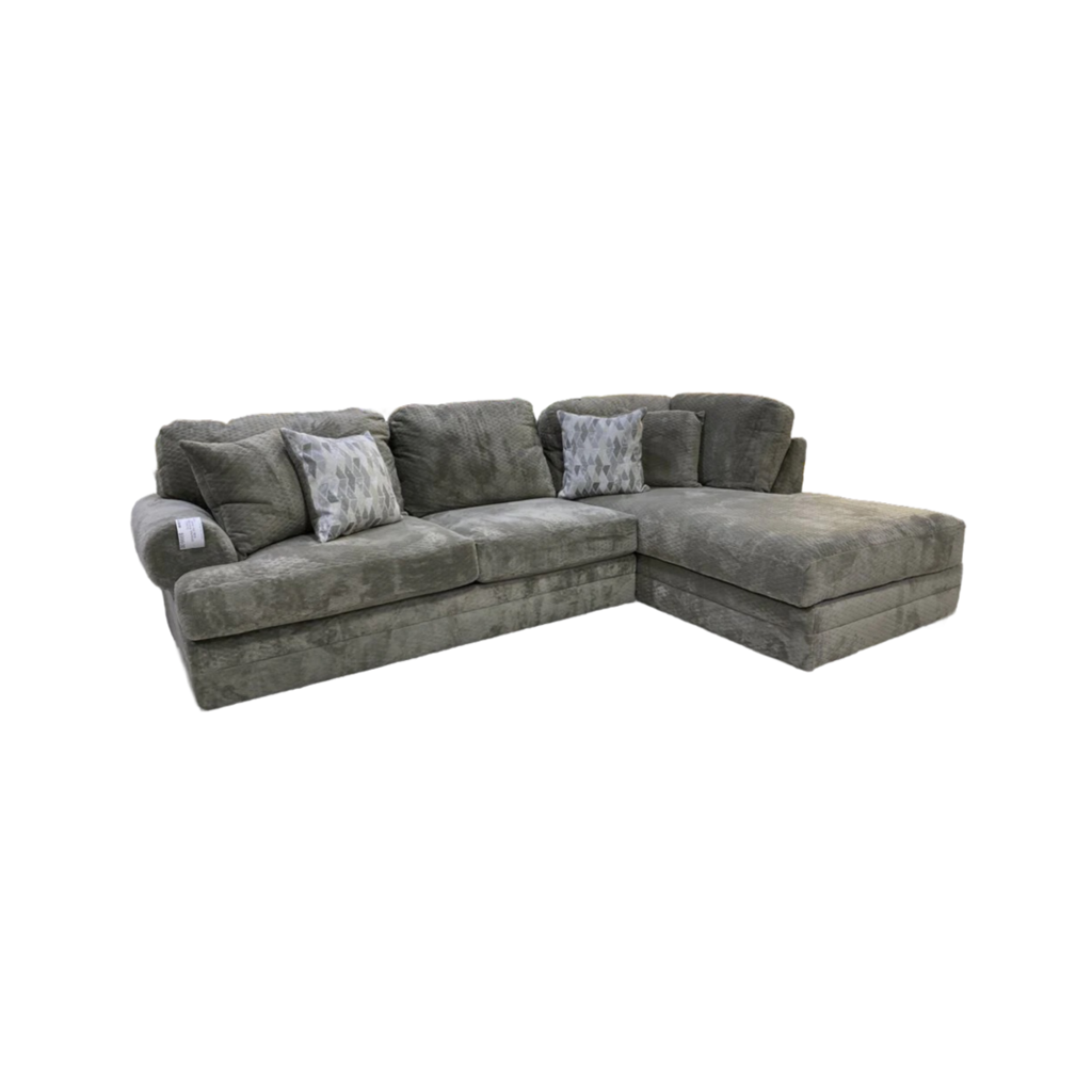 Comet Ash NEW 2pc Sectional 126x83x43 (7010/30-3803)