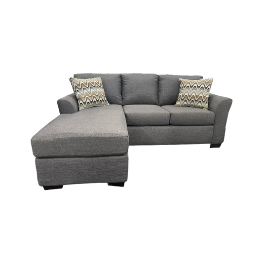 Cosmopolitan Gray NEW Reversible Sofa Chaise 82x64x38 (3903/3905-COSG)