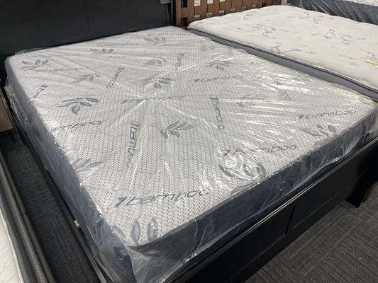 Bamboo Blue Diamond Border Refurb Queen Mattress
