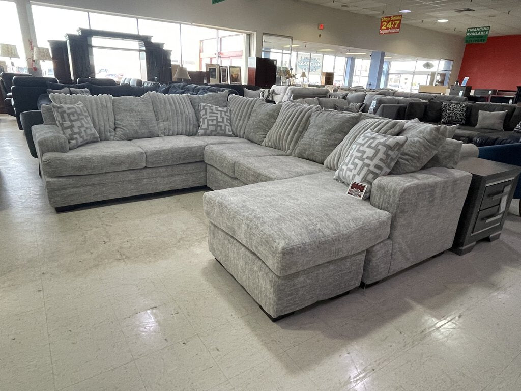 Galactic Oyster NEW 3pc Sectional 127x97x33 (2775-05)