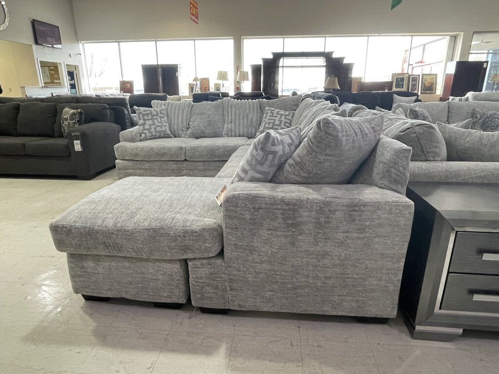 Galactic Oyster NEW 3pc Sectional 127x97x33 (2775-05)