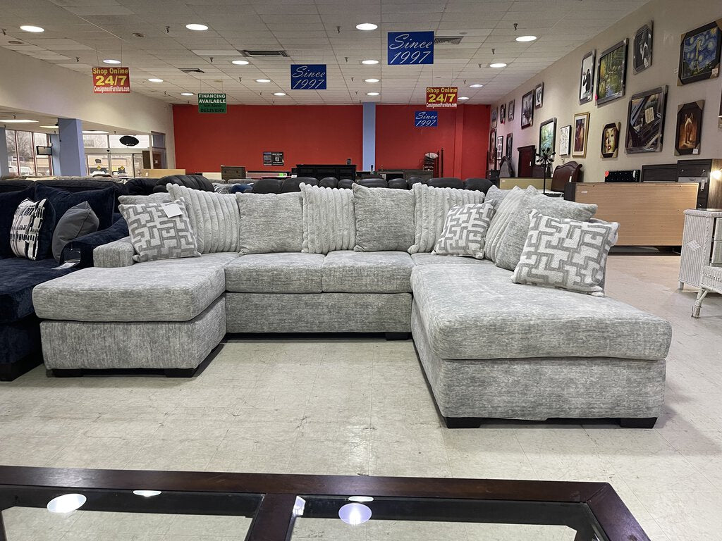 Galactic Oyster NEW Double Chaise Sectional 116x86x61x33 (2875-05)