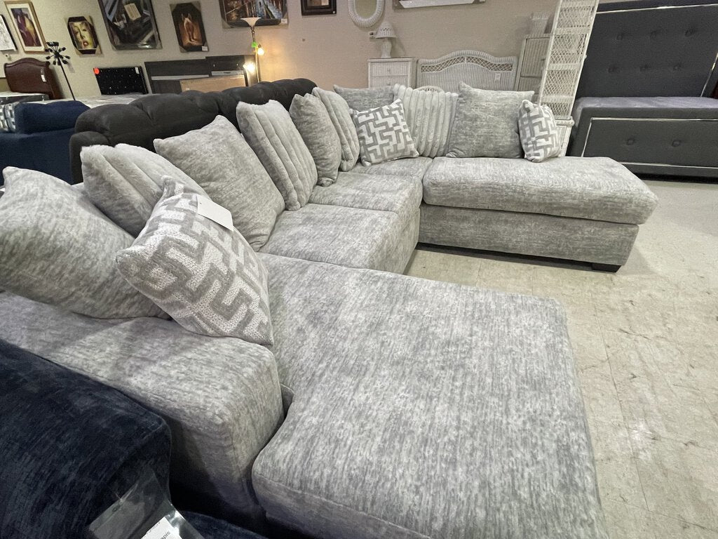 Galactic Oyster NEW Double Chaise Sectional 116x86x61x33 (2875-05)