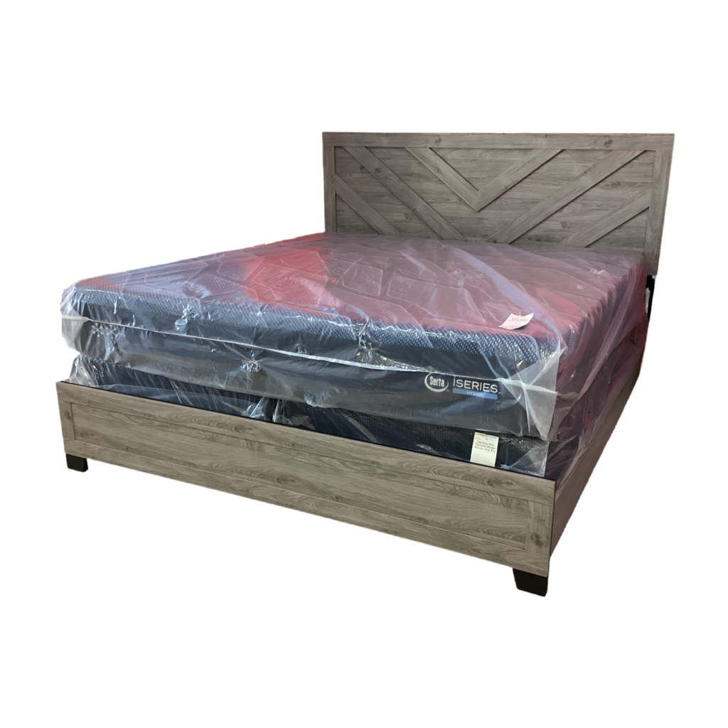 Oakdale NEW King Bed Frame 79x84x54 (124041-33)