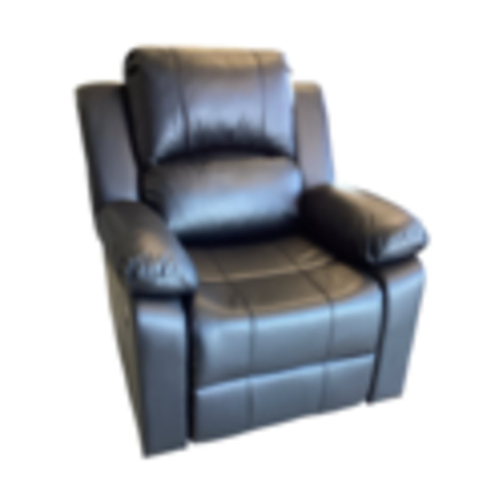 Westwood NEW Black Air Leather Recliner 35x32x40 (680222)