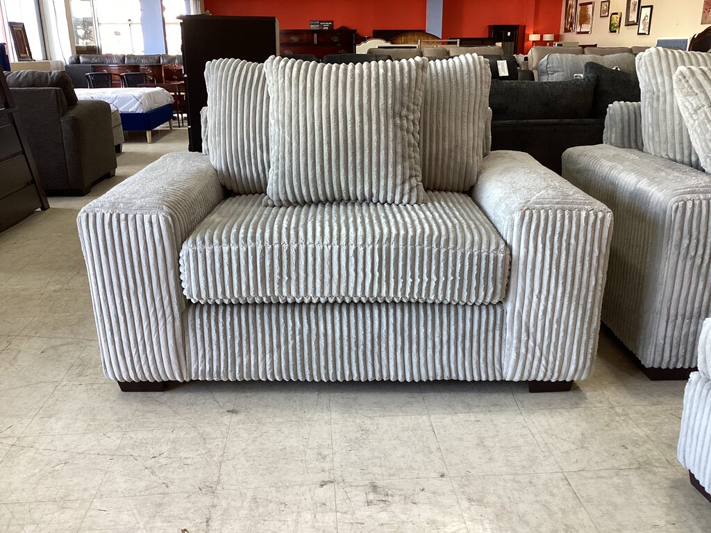 Libby Light Gray NEW Big Chair 62x39x39 (1300-05BC)