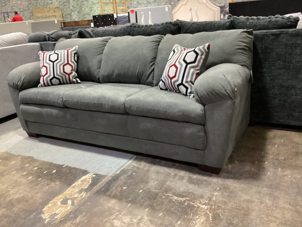 Sierra Graphite NEW Sofa 86x33x34 (3300-07S)