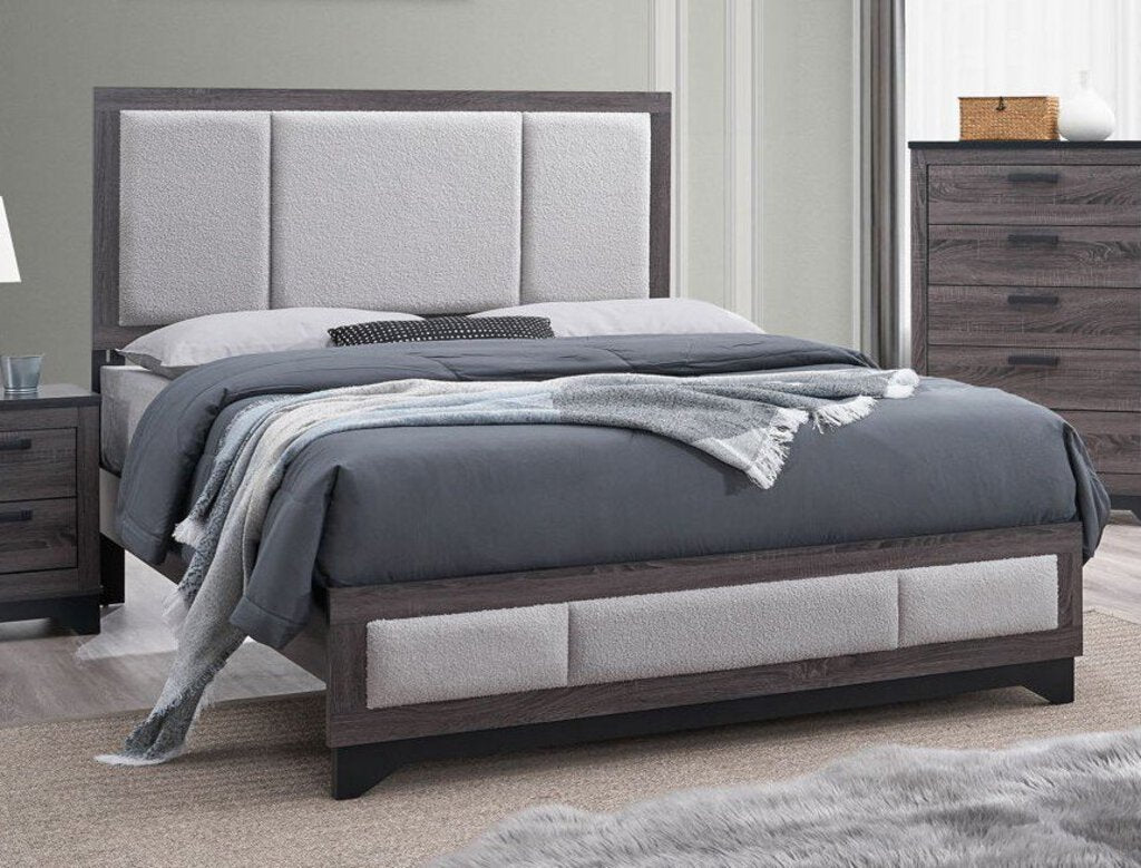Jamestown NEW King Platform Bed Frame (142401-43)