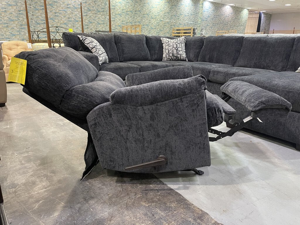 Greenland Charcoal NEW Recliner 33x32x42 (95009-2240)