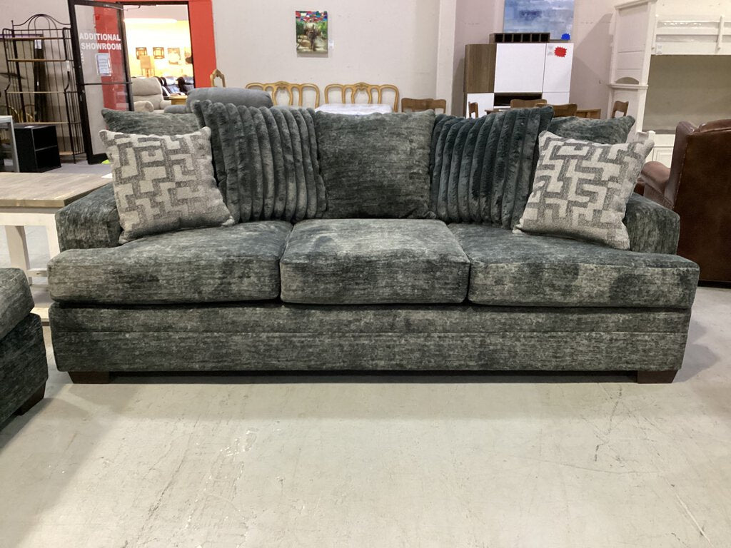 Galactic Charcoal NEW Sofa 93x38x33 (2675-07S)