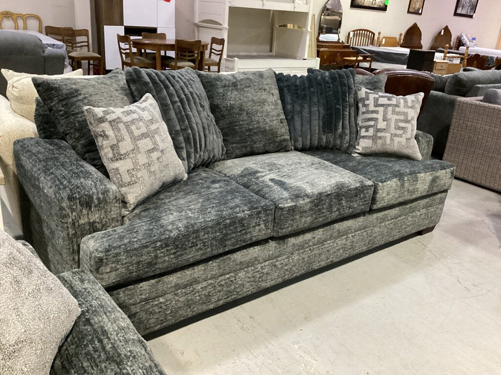 Galactic Charcoal NEW Sofa 93x38x33 (2675-07S)
