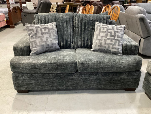 Galactic Charcoal NEW Loveseat 6538x33 (2675-07L)