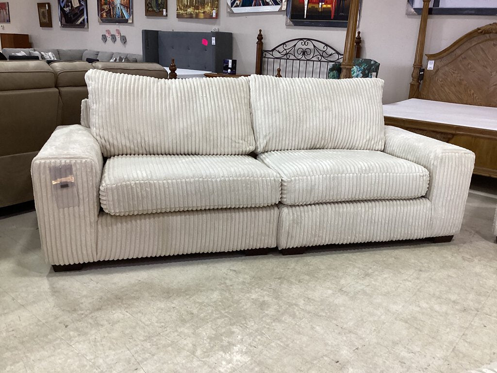 LIbby Ivory NEW 2pc Sofa 107x38x40 (1300-02)