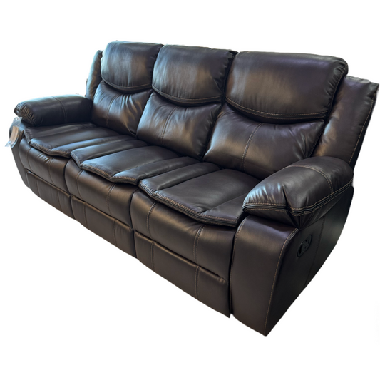 Emerson Brown NEW Motion/Reclining Sofa w/Drop Down Tray - 86x30x40 (665240)
