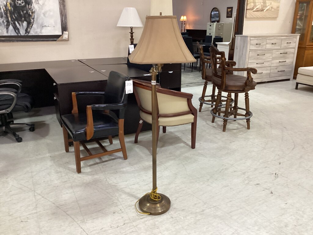 82782 - 56in Swing Arm Floor Lamp