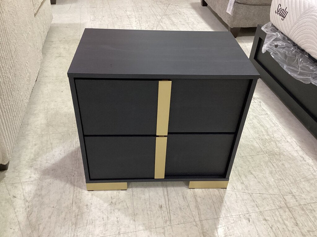 Eclipse NEW Two Drawer Nightstand 23x15x22 (118297)