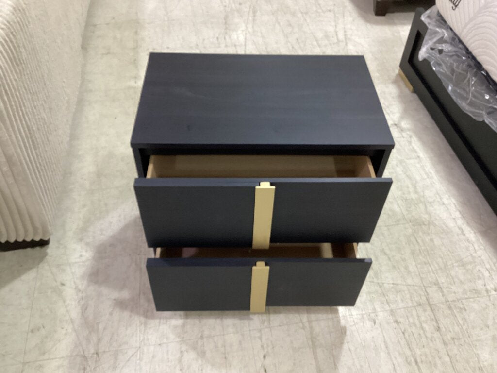 Eclipse NEW Two Drawer Nightstand 23x15x22 (118297)