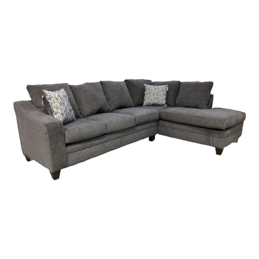 Hershey Pebble NEW 2pc Sectional 110x76x38 (4750-07SL)