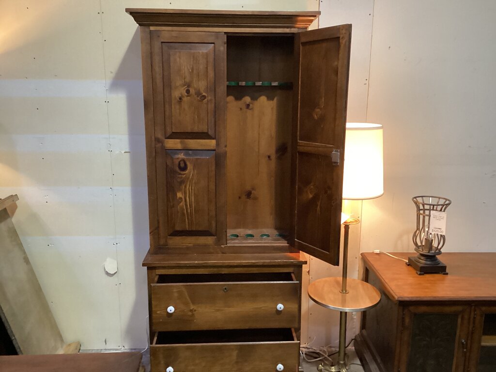 82811 - Wood Gun Cabinet 35x16x80