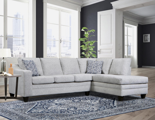 Hershey Fog NEW 2pc Sectional 110x76x38 (4750-05S/L)