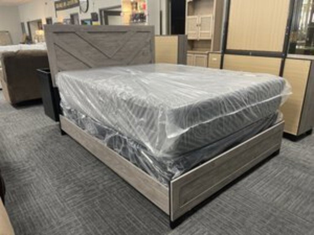 Oakdale NEW Queen Bed Frame 63x80x53 (124031-33)