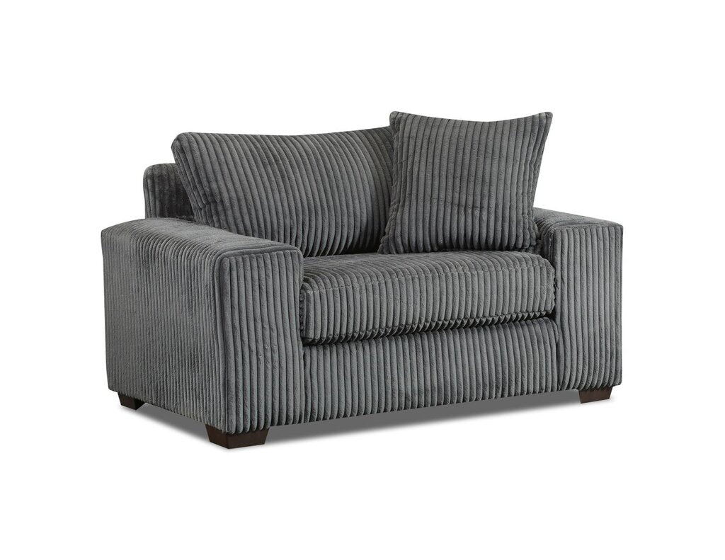 Libby Charcoal NEW Big Chair 62x39x39 (1300-07BC)