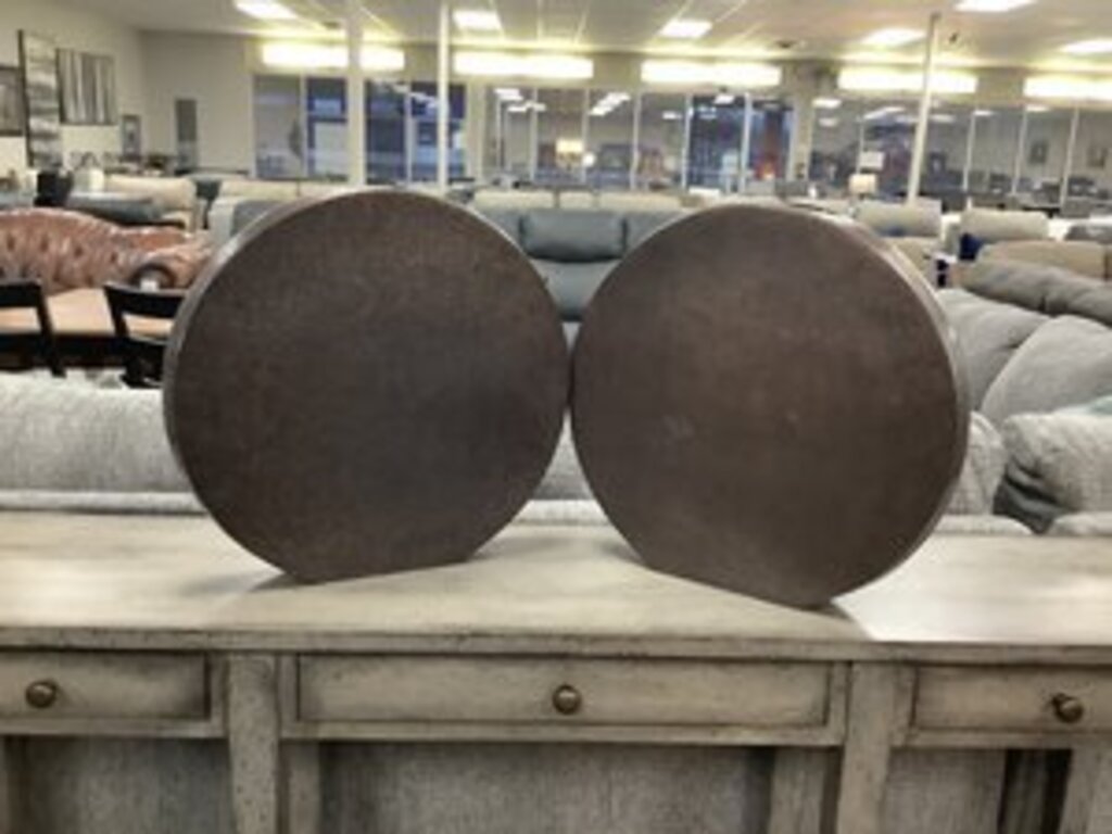 83073 - Pair Of Imax Nalani Large Disc Vase 18x18