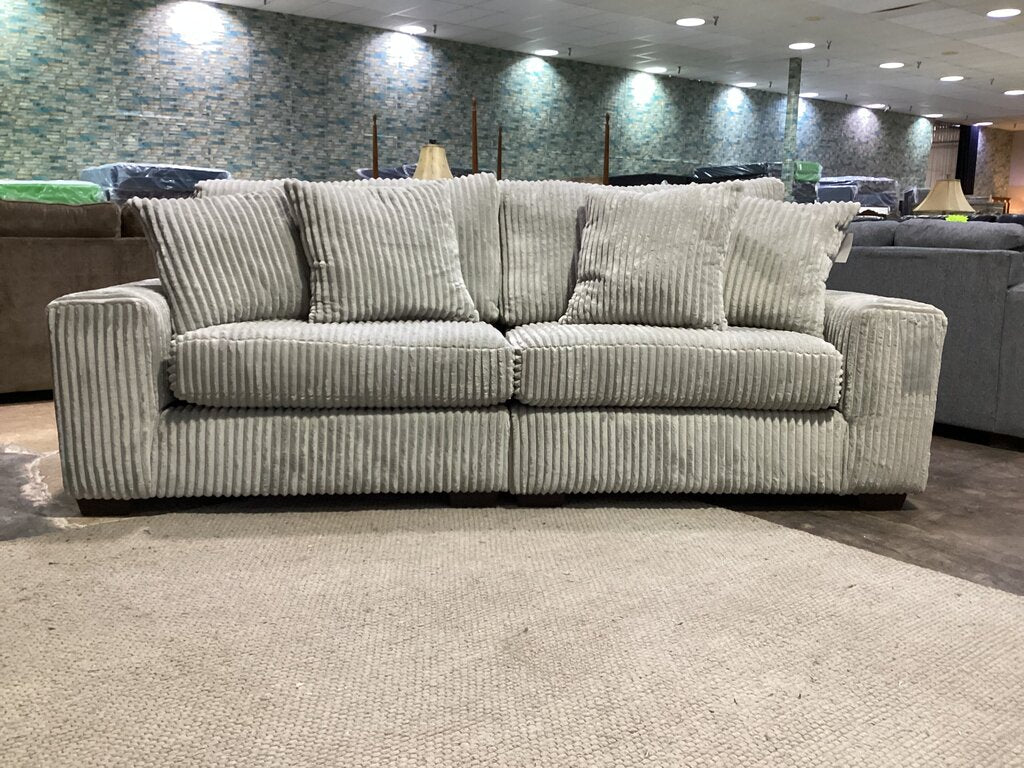 Libby Light Gray NEW 2pc Sofa 107x38x40 (1300-05)