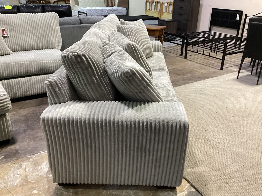 Libby Light Gray NEW 2pc Sofa 107x38x40 (1300-05)