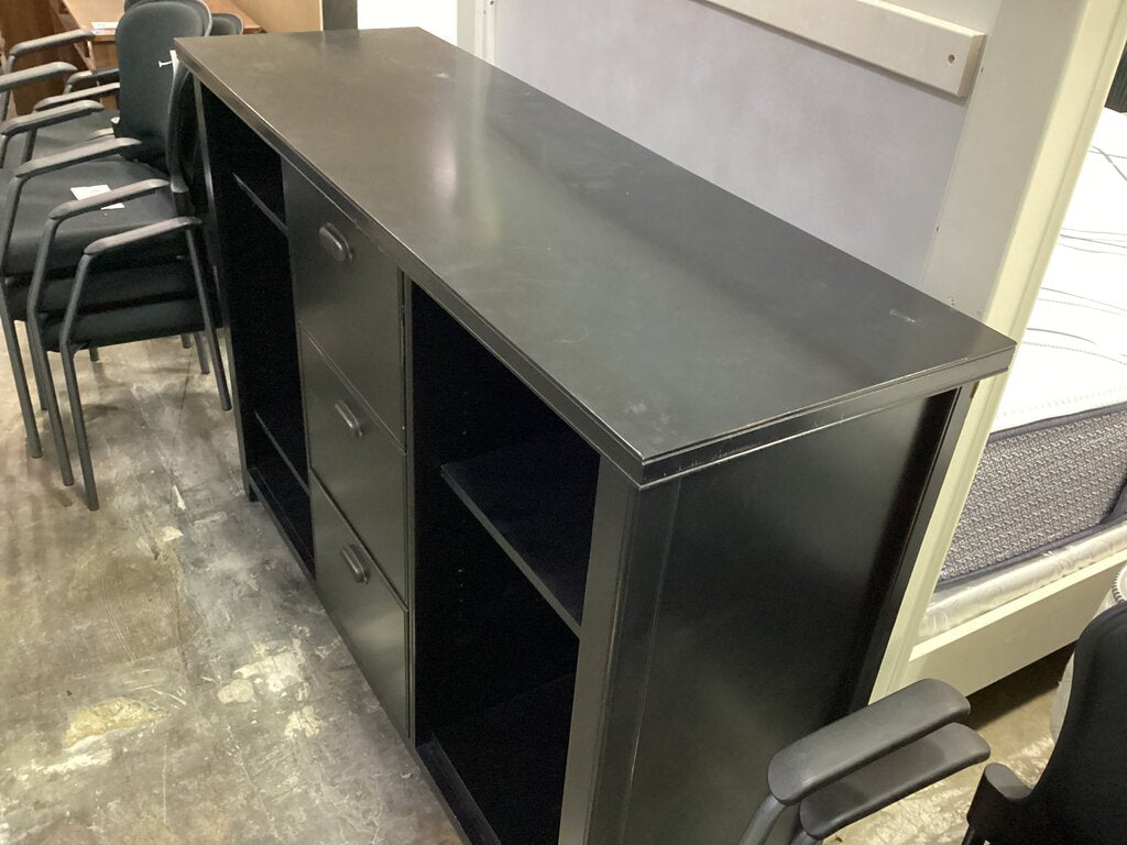 83082 - Black Credenza 59x20x41