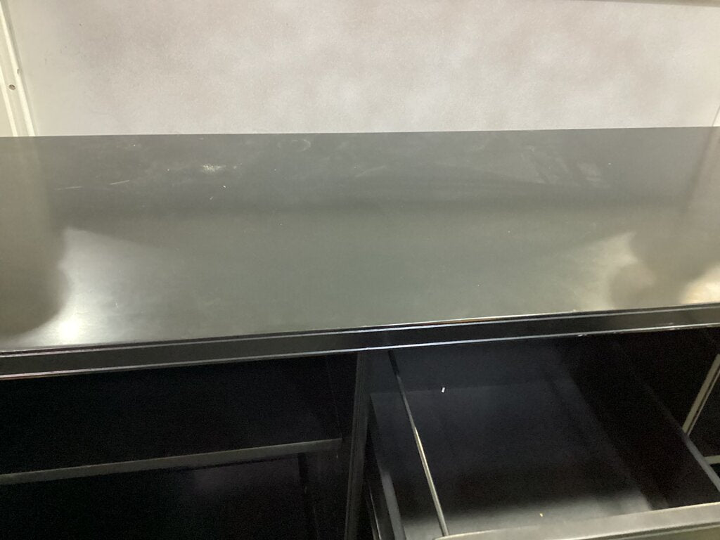 83082 - Black Credenza 59x20x41