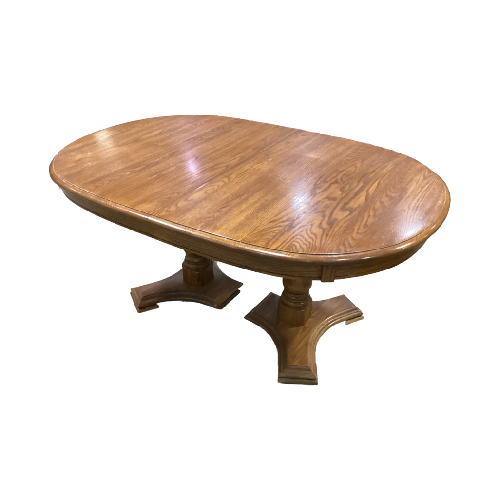 82880 - Keller Furniture Oak Dining Table 42x60x29