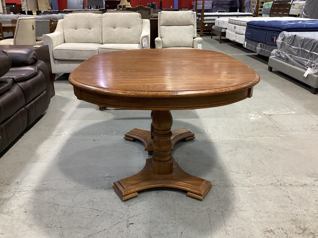 82880 - Keller Furniture Oak Dining Table 42x60x29