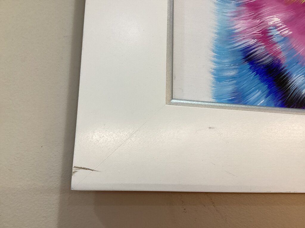 82867 - 32x38 Canas Painting - Multicolor Kitty