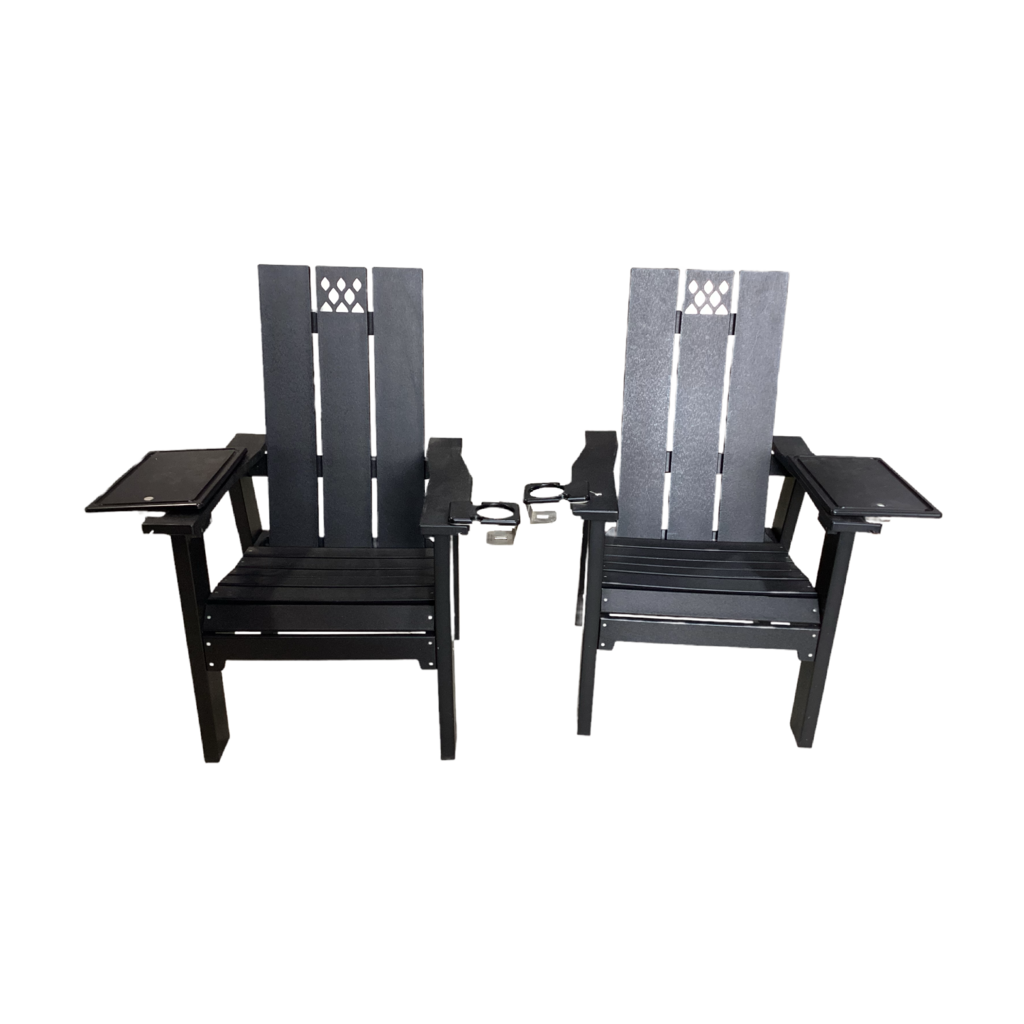 82906 - Pair of Breeo X-Series Outdoor Chairs 27x23x44