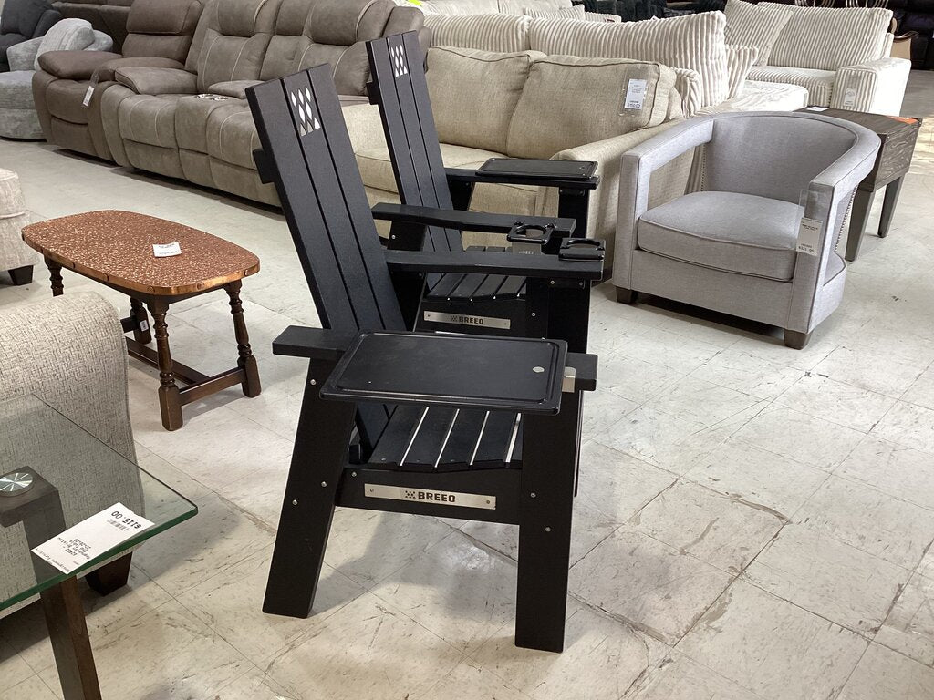 82906 - Pair of Breeo X-Series Outdoor Chairs 27x23x44