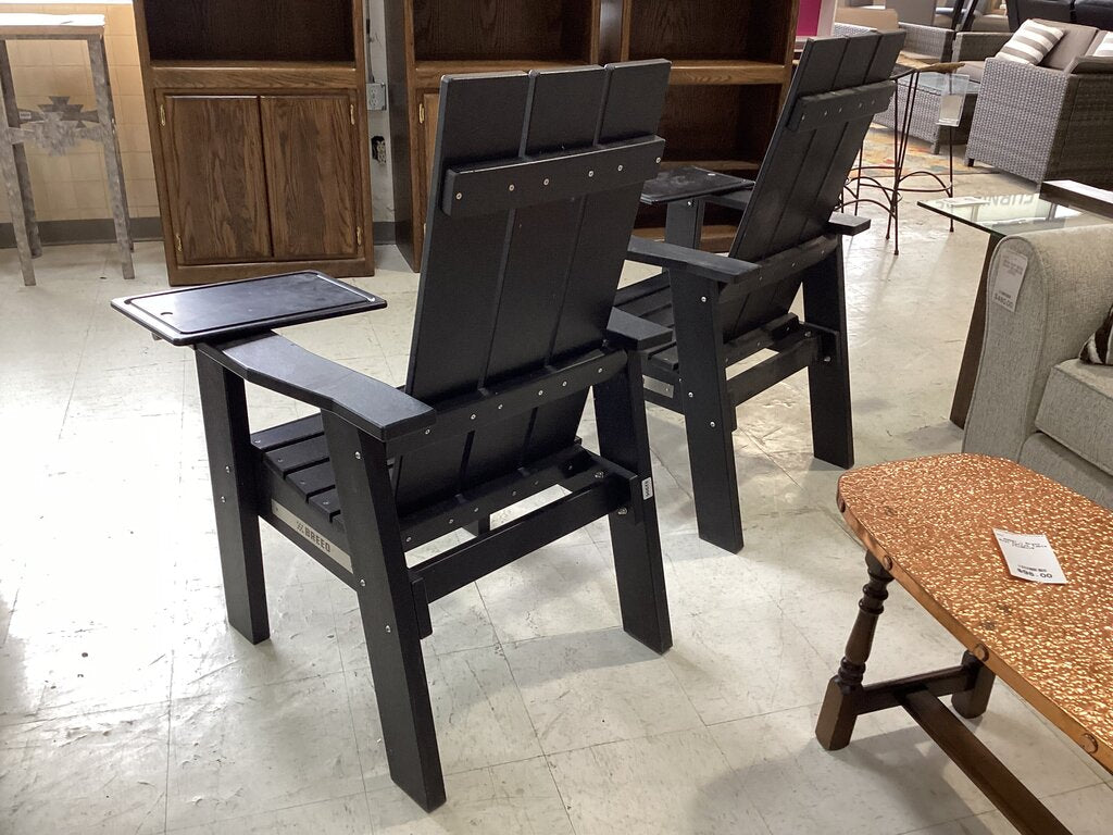 82906 - Pair of Breeo X-Series Outdoor Chairs 27x23x44