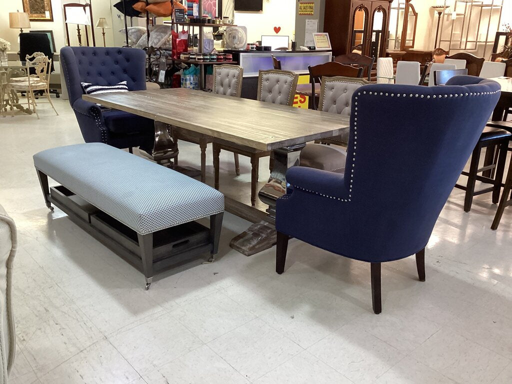 82976 - Heidi 7pc Formal Dining Set 87x39x30