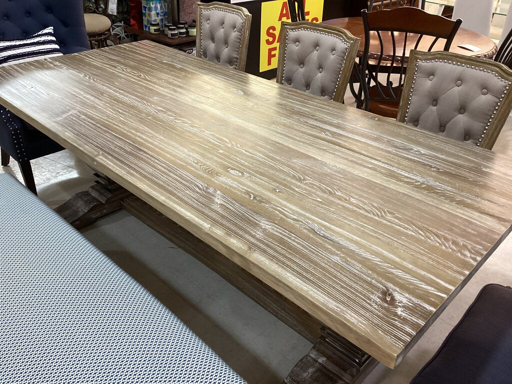 82976 - Heidi 7pc Formal Dining Set 87x39x30