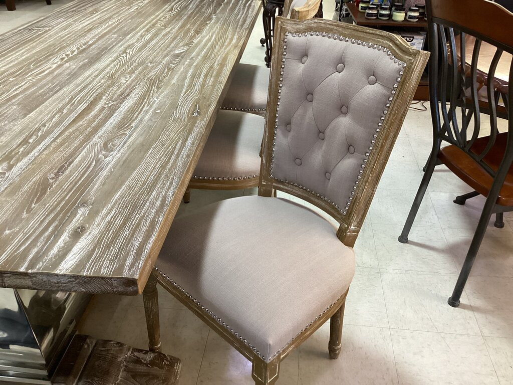 82976 - Heidi 7pc Formal Dining Set 87x39x30
