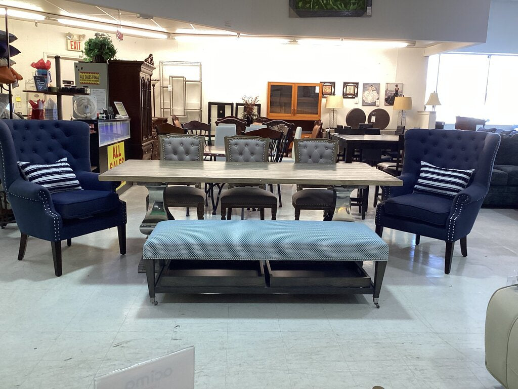 82976 - Heidi 7pc Formal Dining Set 87x39x30