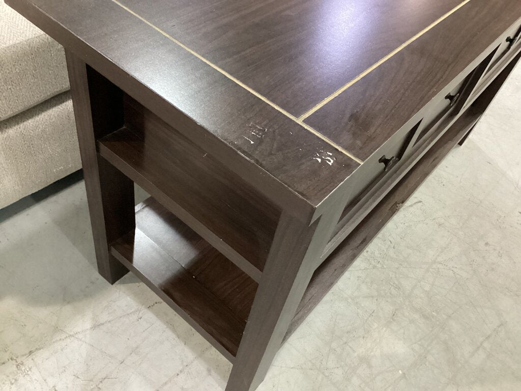 82967 - Console TV Stand w/Drawers 60x20x30