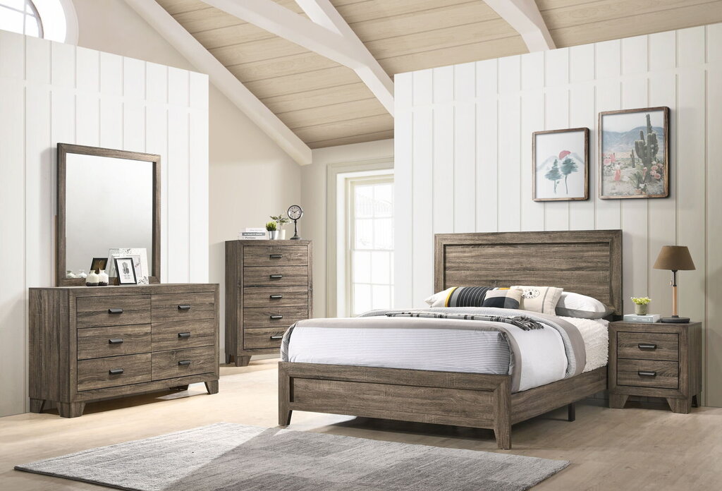 Rio Grande NEW King Panel Bedframe 78x85x50 (139540)