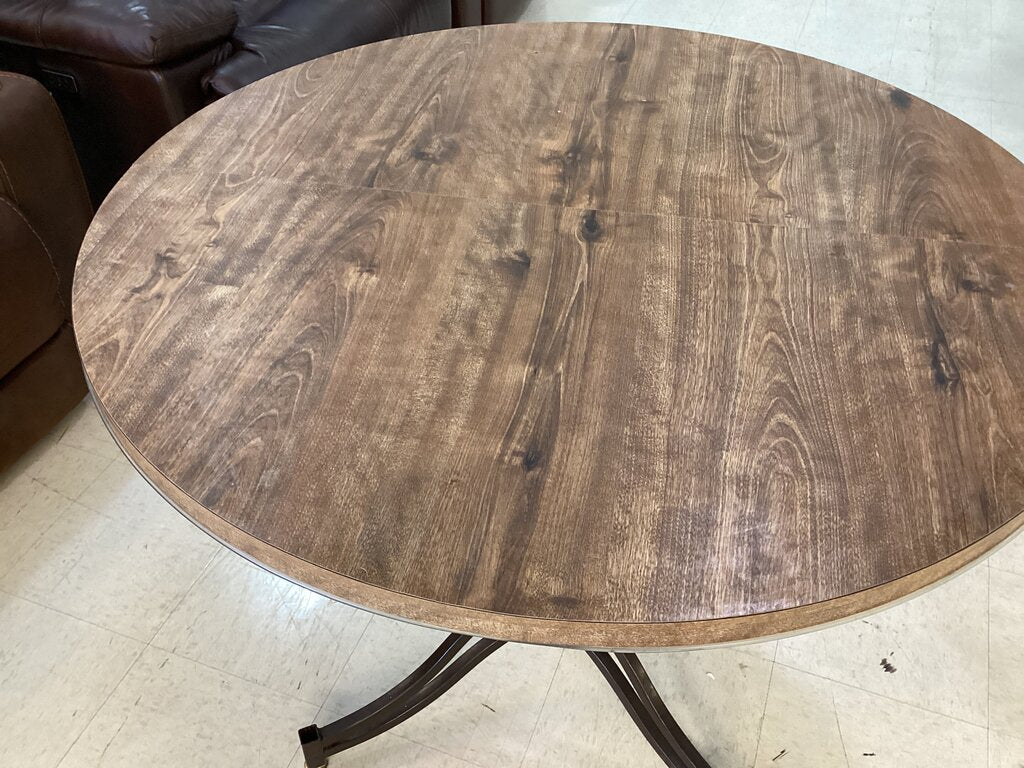 83142 Round Vintage Dining Table 42x29