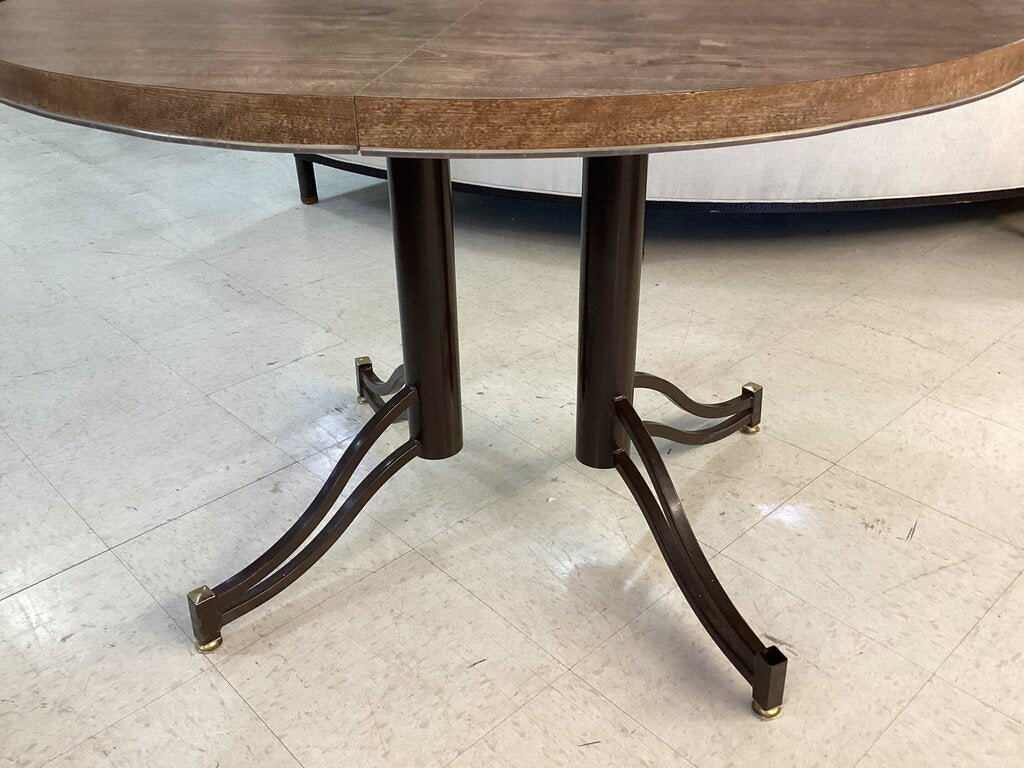 83142 Round Vintage Dining Table 42x29
