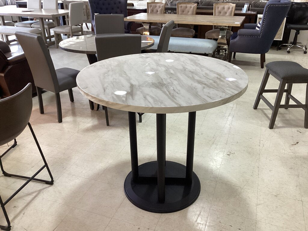 83211 - Ashley Centiar Faux Marble Pub Table 42x36