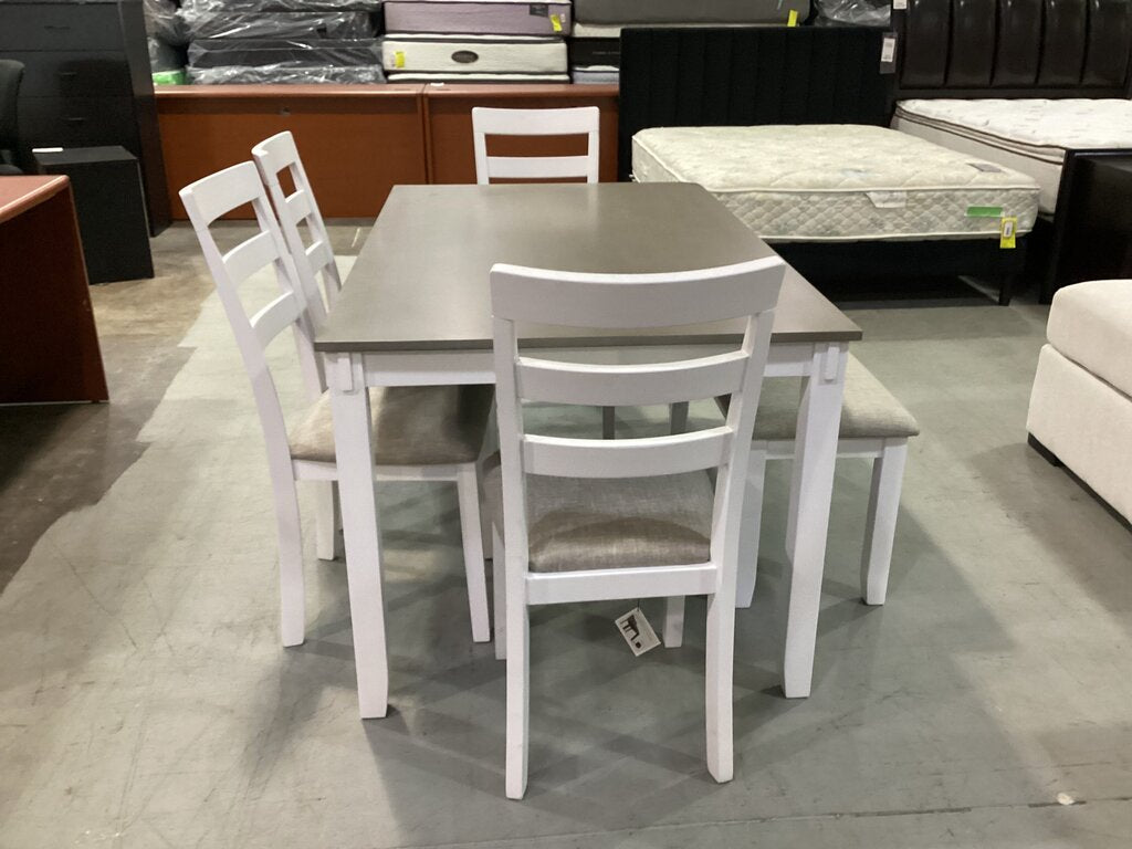 83213 - Ashley Stonehollow 6pc Dining 36x60x30
